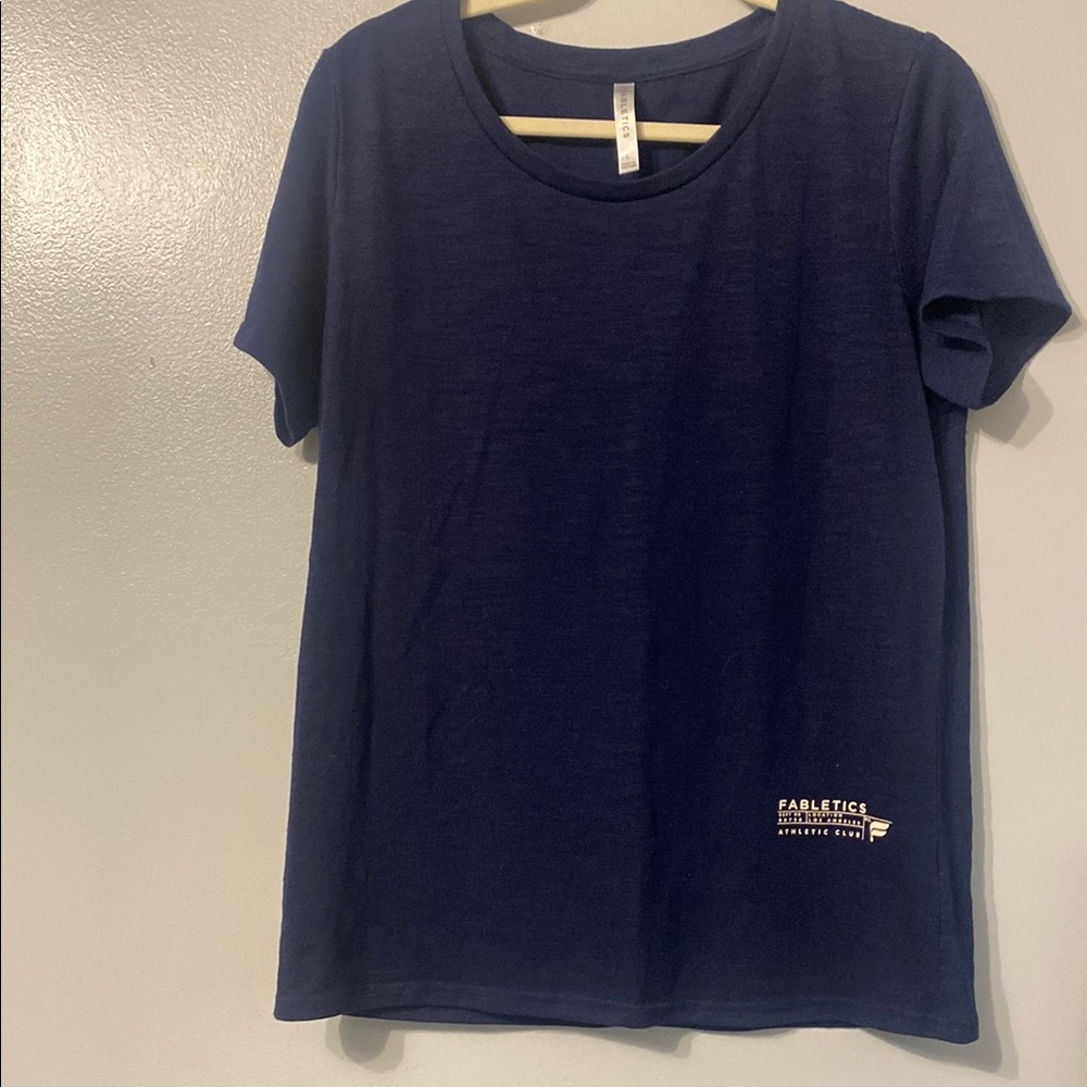 Fabletics Navy Blue T-Shirt